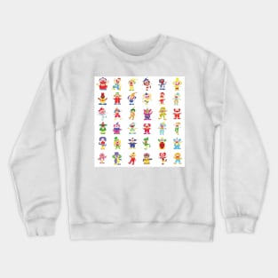 Fun Clowns Crewneck Sweatshirt